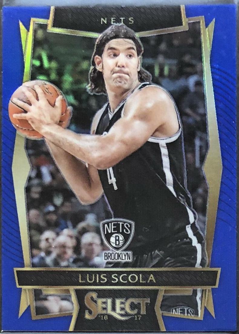 Luis Scola [Blue Prizm] #83