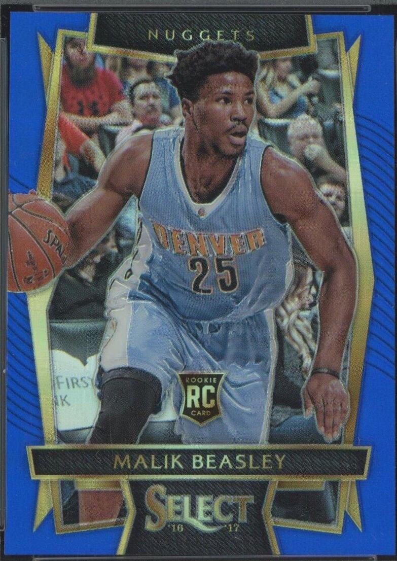 Malik Beasley [Blue Prizm] #56