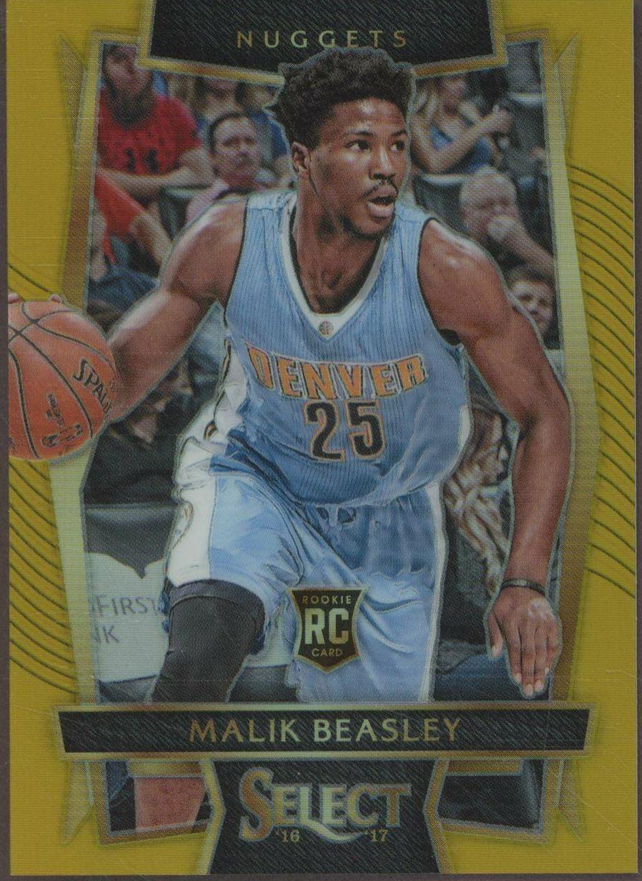Malik Beasley [Gold Prizm] #56