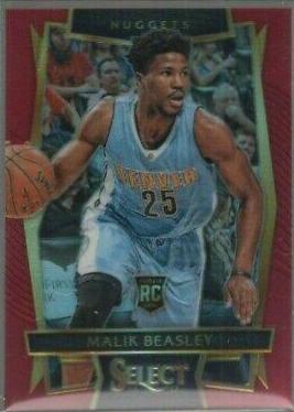 Malik Beasley [Maroon Prizm] #56