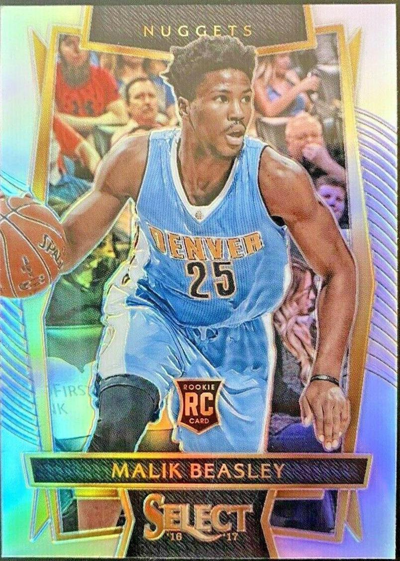 Malik Beasley [Silver Prizm] #56