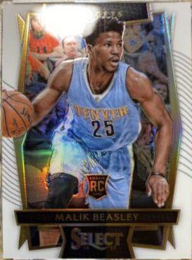 Malik Beasley [White Prizm] #56
