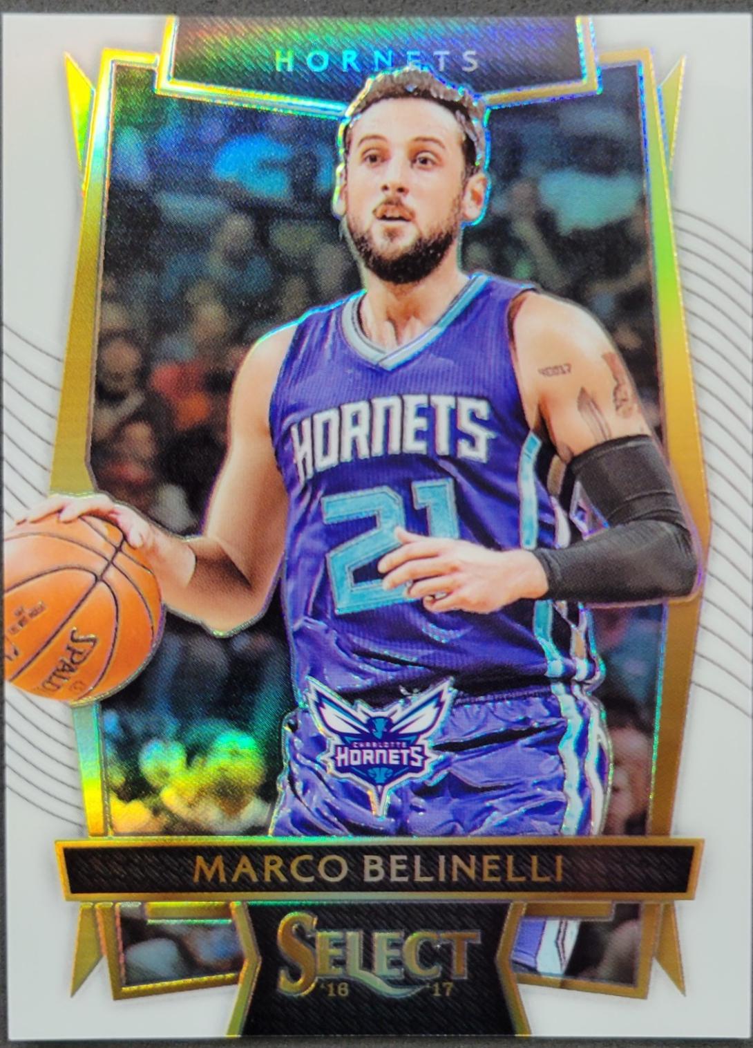 Marco Belinelli [White Prizm] #76