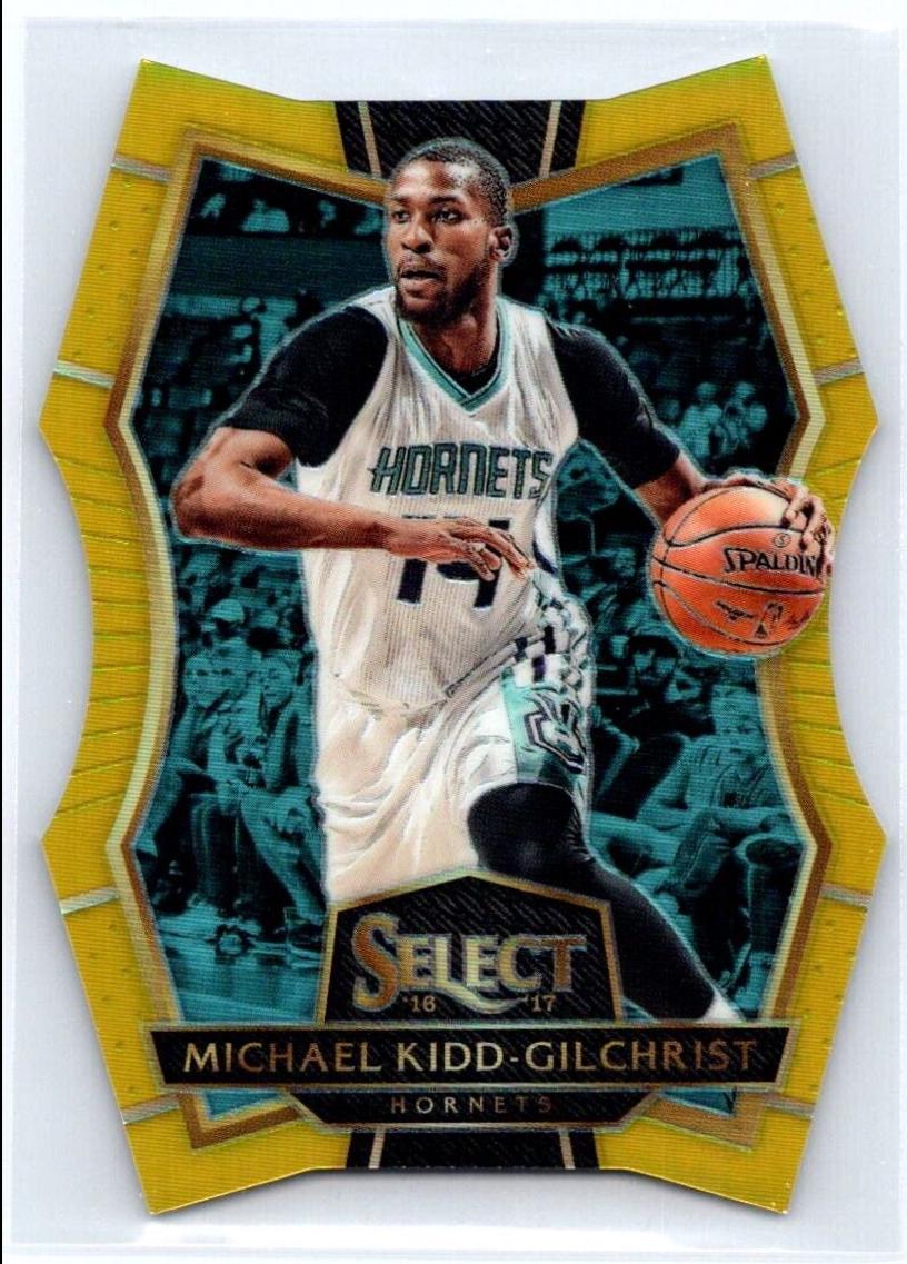 Michael Kidd Gilchrist [Die Cut Gold Prizm] #187