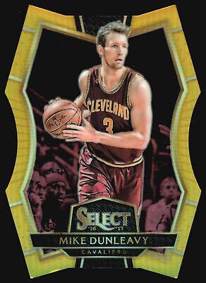 Mike Dunleavy [Die Cut Gold Prizm] #166