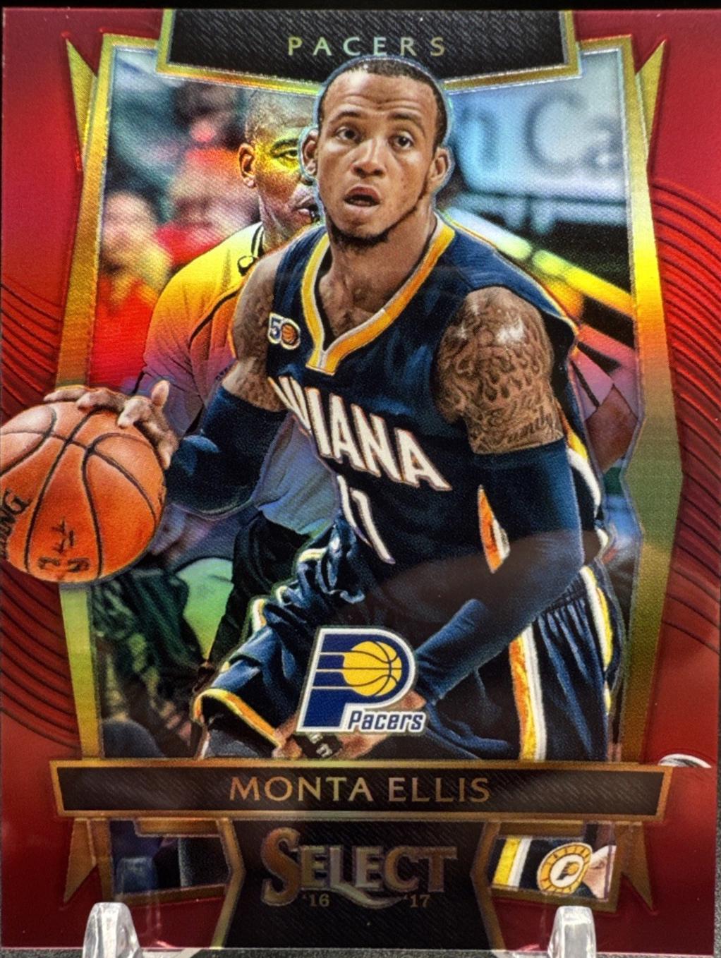 Monta Ellis [Silver Prizm] #77