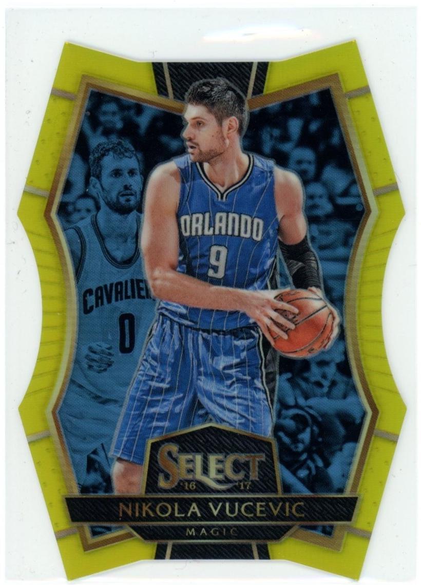 Nikola Vucevic [Die Cut Gold Prizm] #107