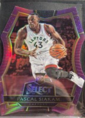 Pascal Siakam [Die Cut Gold Prizm] #118
