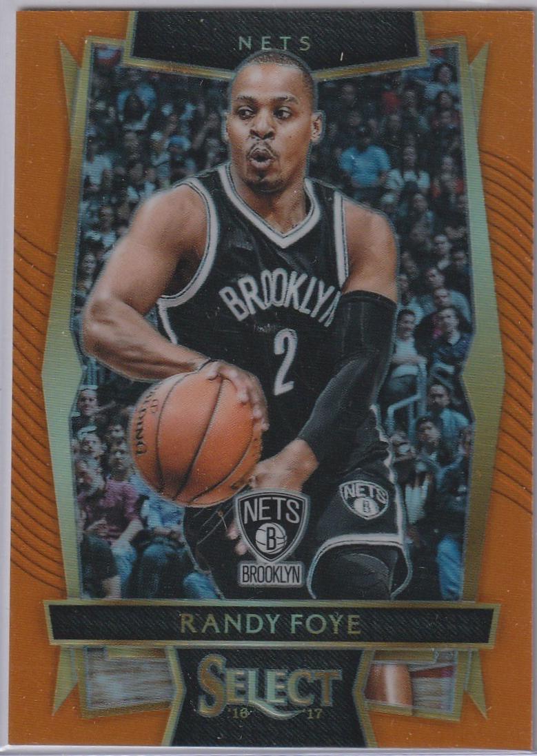 Randy Foye [Orange Prizm] #7