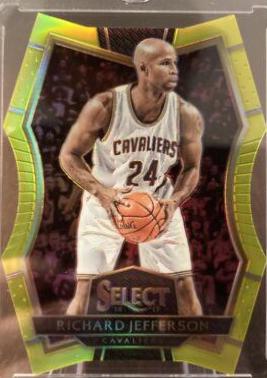 Richard Jefferson [Die Cut Gold Prizm] #168