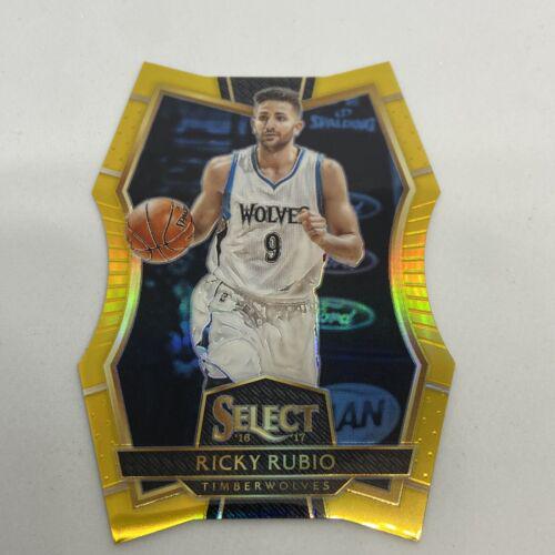 Ricky Rubio [Die Cut Gold Prizm] #178