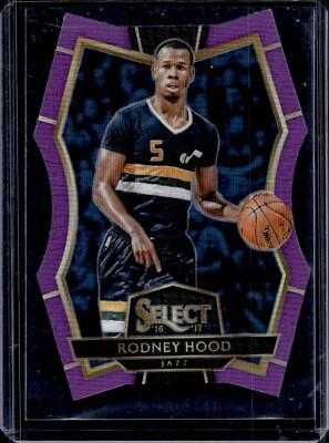 Rodney Hood [Die Cut Gold Prizm] #188