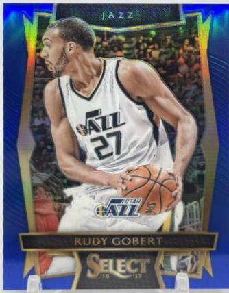 Rudy Gobert [Blue Prizm] #48