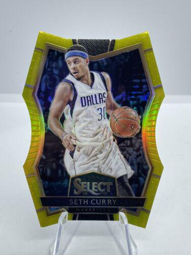 Seth Curry [Die Cut Gold Prizm] #192