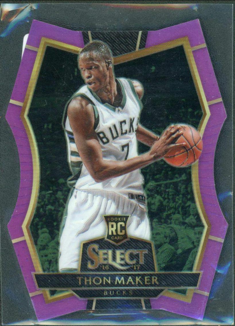 Thon Maker [Die Cut Gold Prizm] #109