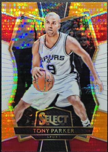 Tony Parker [Tri Color Prizm] #129