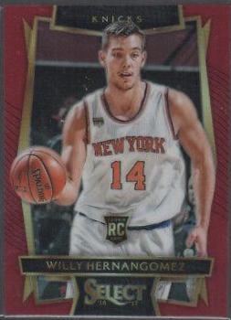 Willy Hernangomez [Maroon Prizm] #19