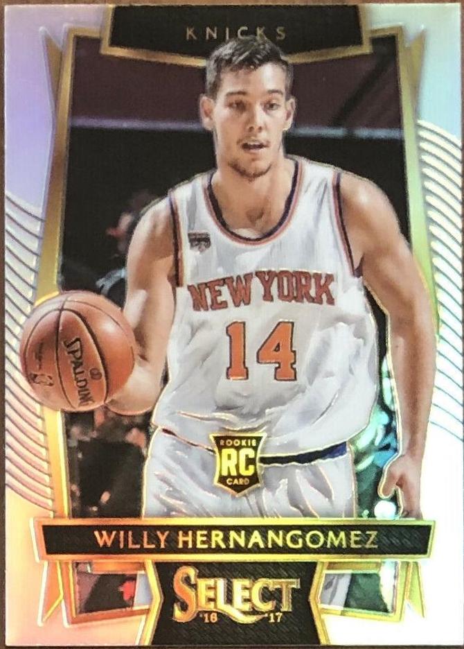 Willy Hernangomez [Silver Prizm] #19