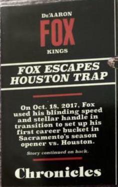 DE'Aaron Fox [Red] #107