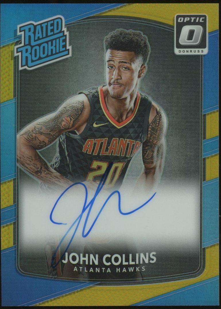 John Collins [Autograph Gold] #182