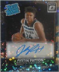 Justin Patton [Autograph Fast Break Black] #185