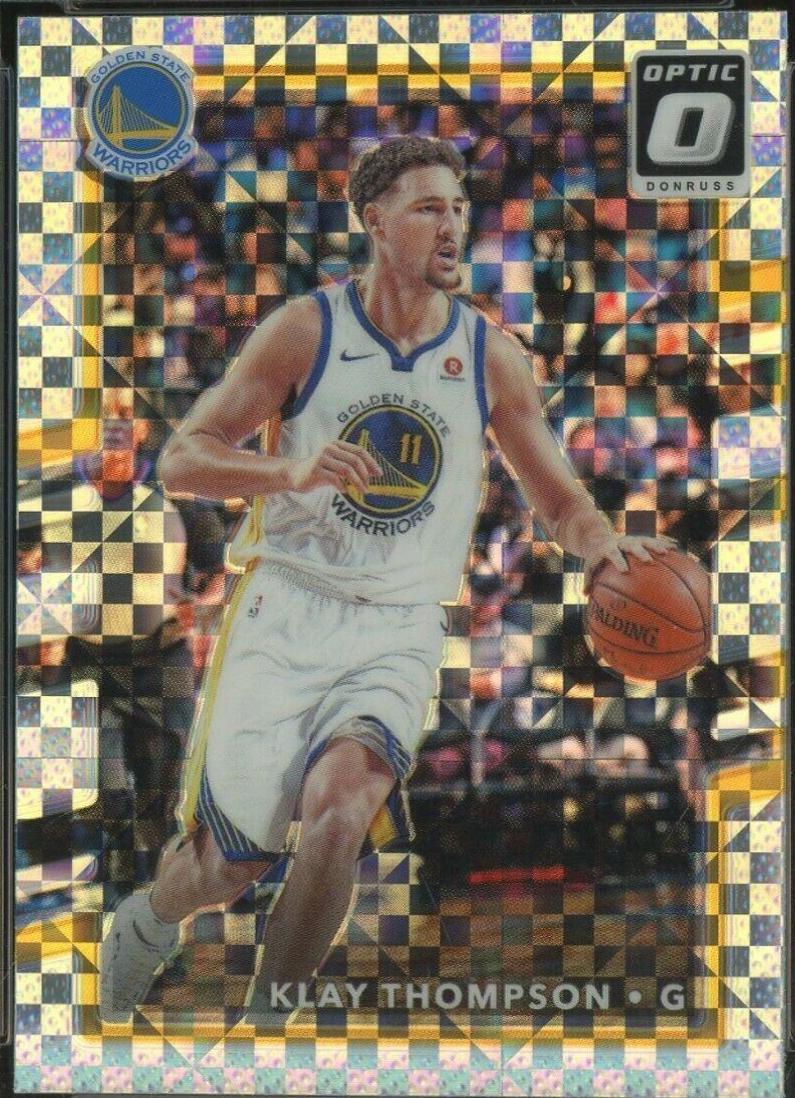 Klay Thompson [Checkerboard] #49