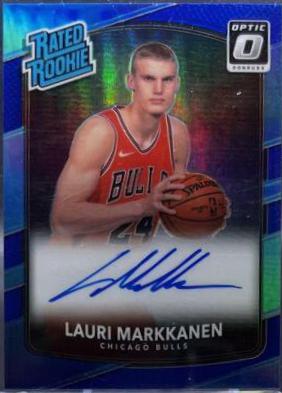 Lauri Markkanen [Autograph Blue] #159