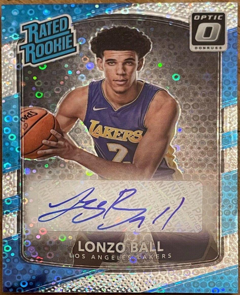 Lonzo Ball [Autograph Fast Break] #199