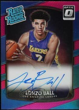 Lonzo Ball [Autograph Pink] #199