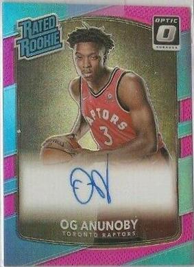 OG Anunoby [Autograph Pink] #178