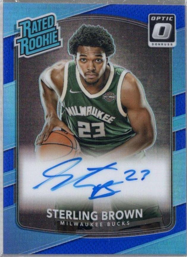 Sterling Brown [Autograph Blue] #165
