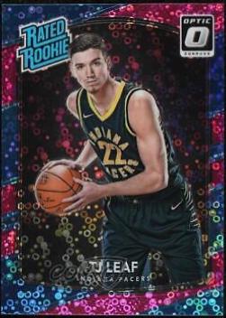 T.J. Leaf [Autograph Fast Break Pink] #183