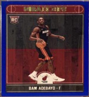 Bam Adebayo [Blue Checkerboard] #264