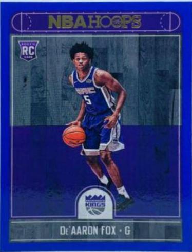 DE'Aaron Fox [Blue] #255