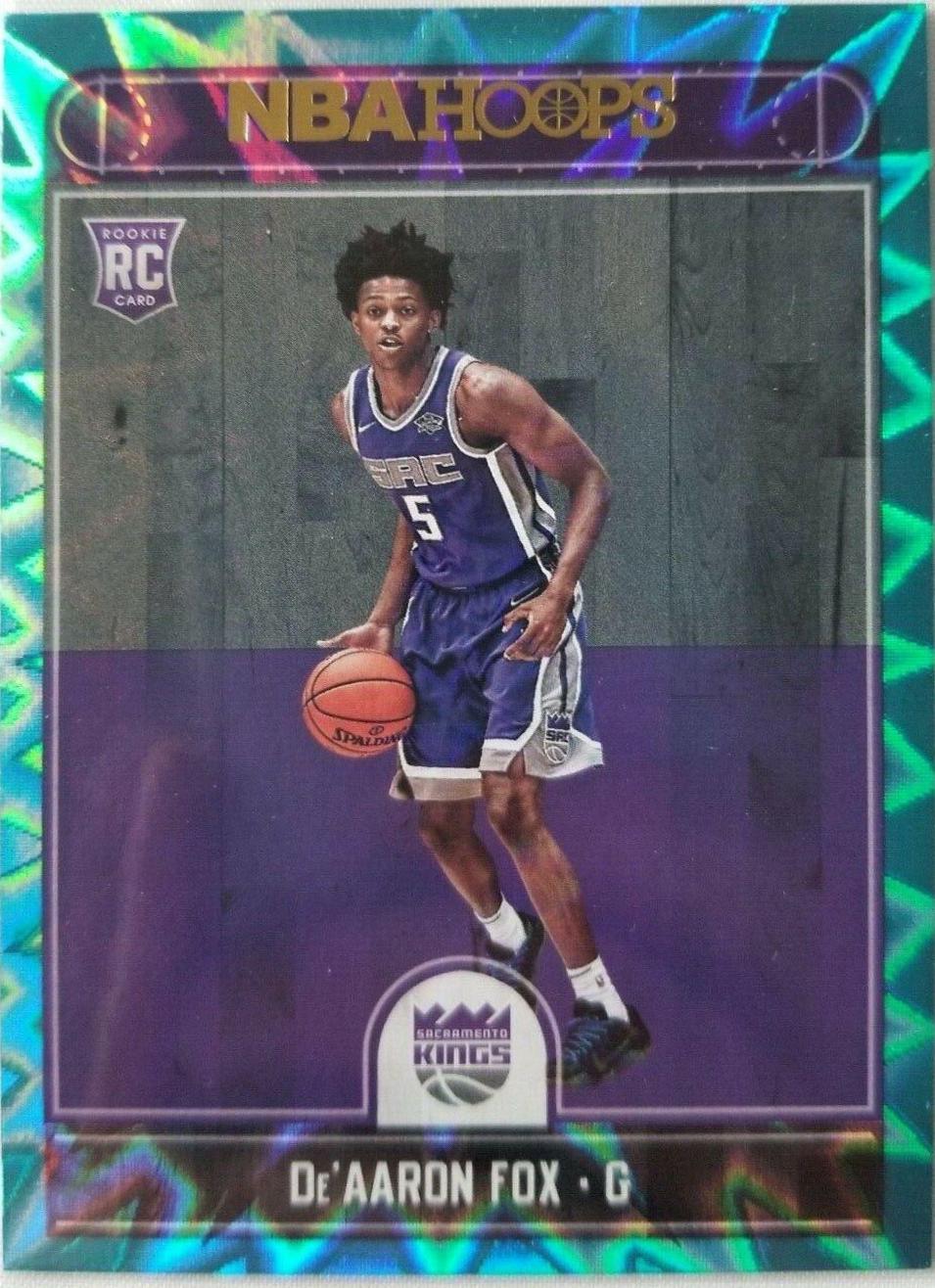 DE'Aaron Fox [Teal Explosion] #255