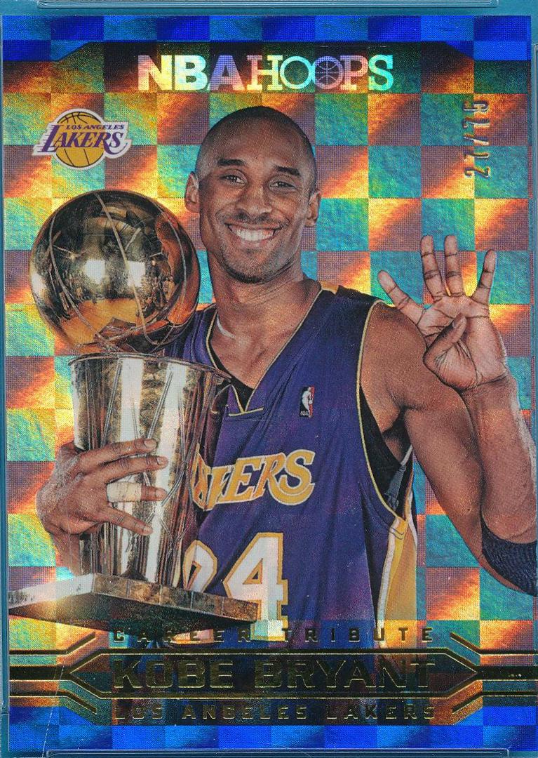 Kobe Bryant [Blue Checkerboard] #293