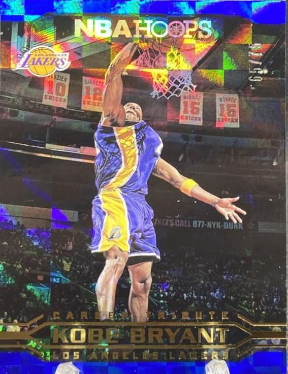 Kobe Bryant [Blue Checkerboard] #297