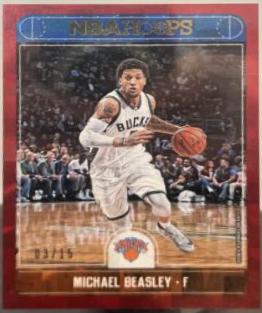 Michael Beasley [Red Checkerboard] #16