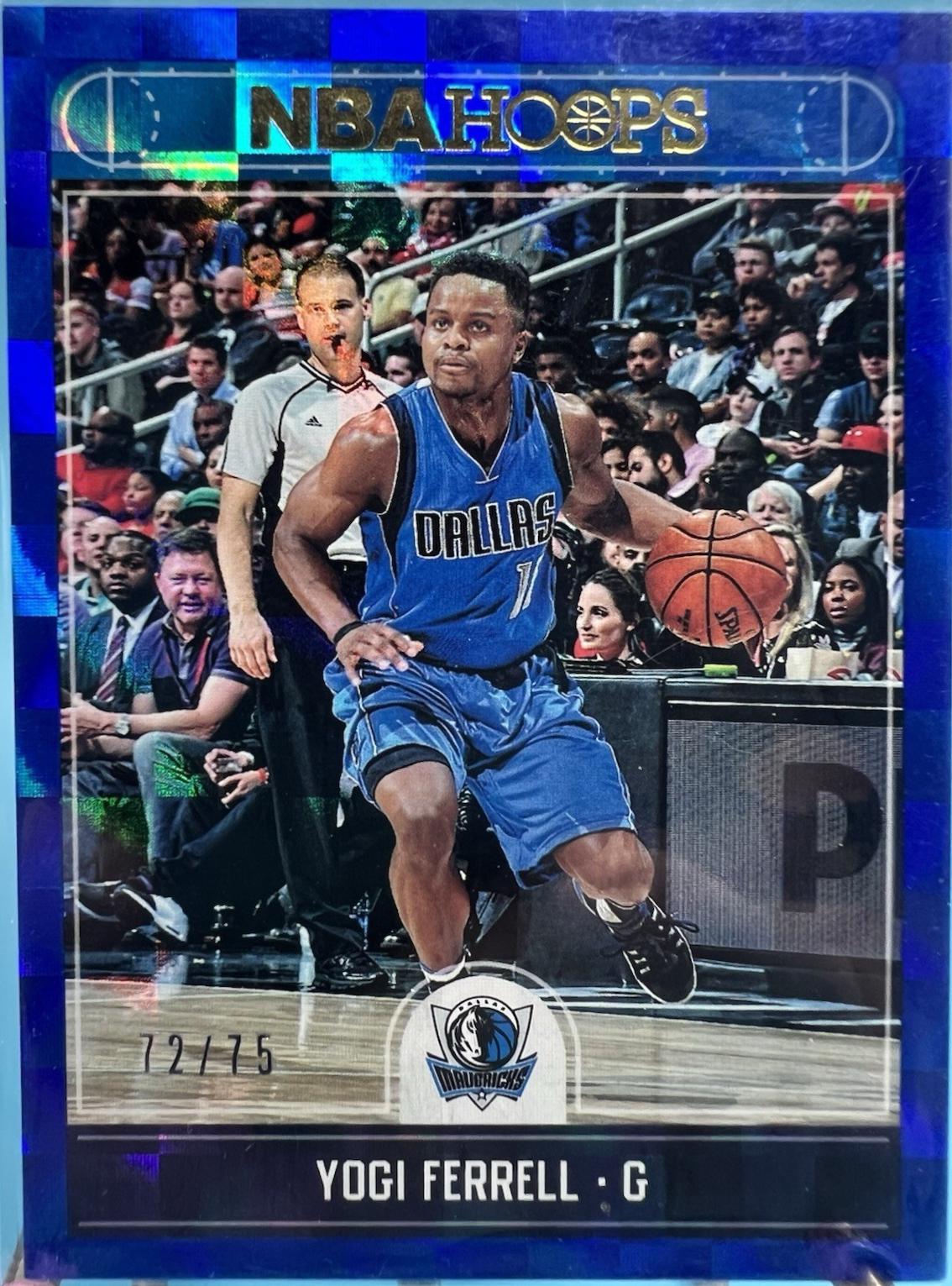 Yogi Ferrell [Blue Checkerboard] #126
