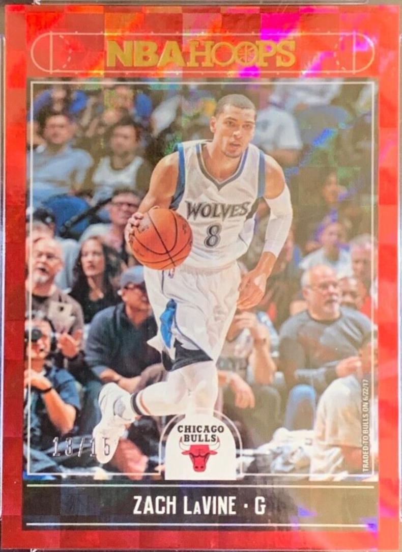 Zach LaVine [Red Checkerboard] #220