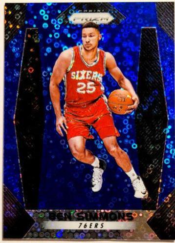 Ben Simmons [Fast Break Prizm Blue] #9