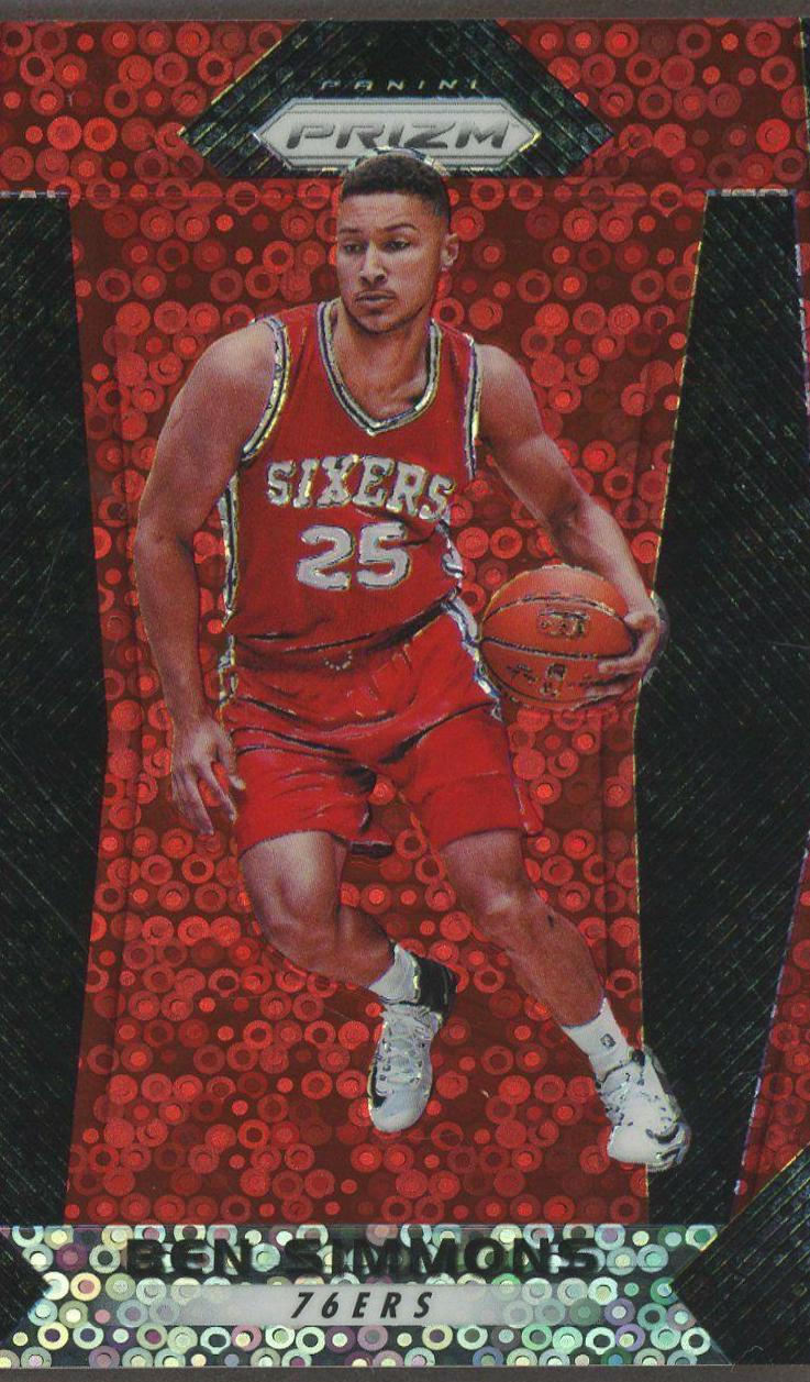 Ben Simmons [Fast Break Prizm Red] #9