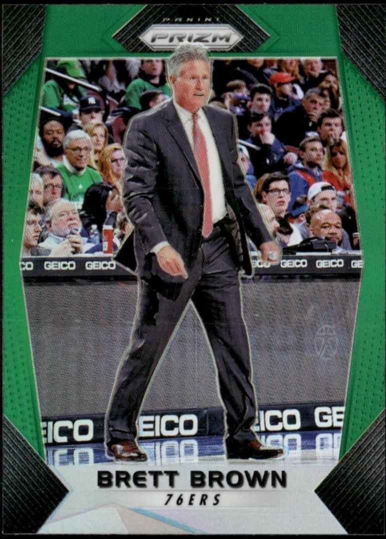 Brett Brown [Green Prizm] #10
