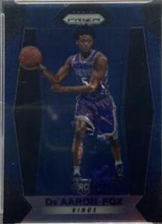DE'Aaron Fox [Blue Prizm] #24