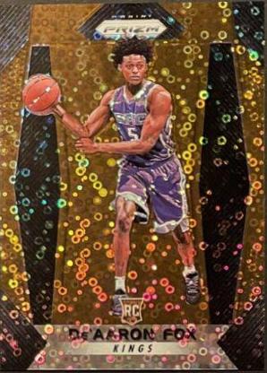 DE'Aaron Fox [Fast Break Prizm Bronze] #24