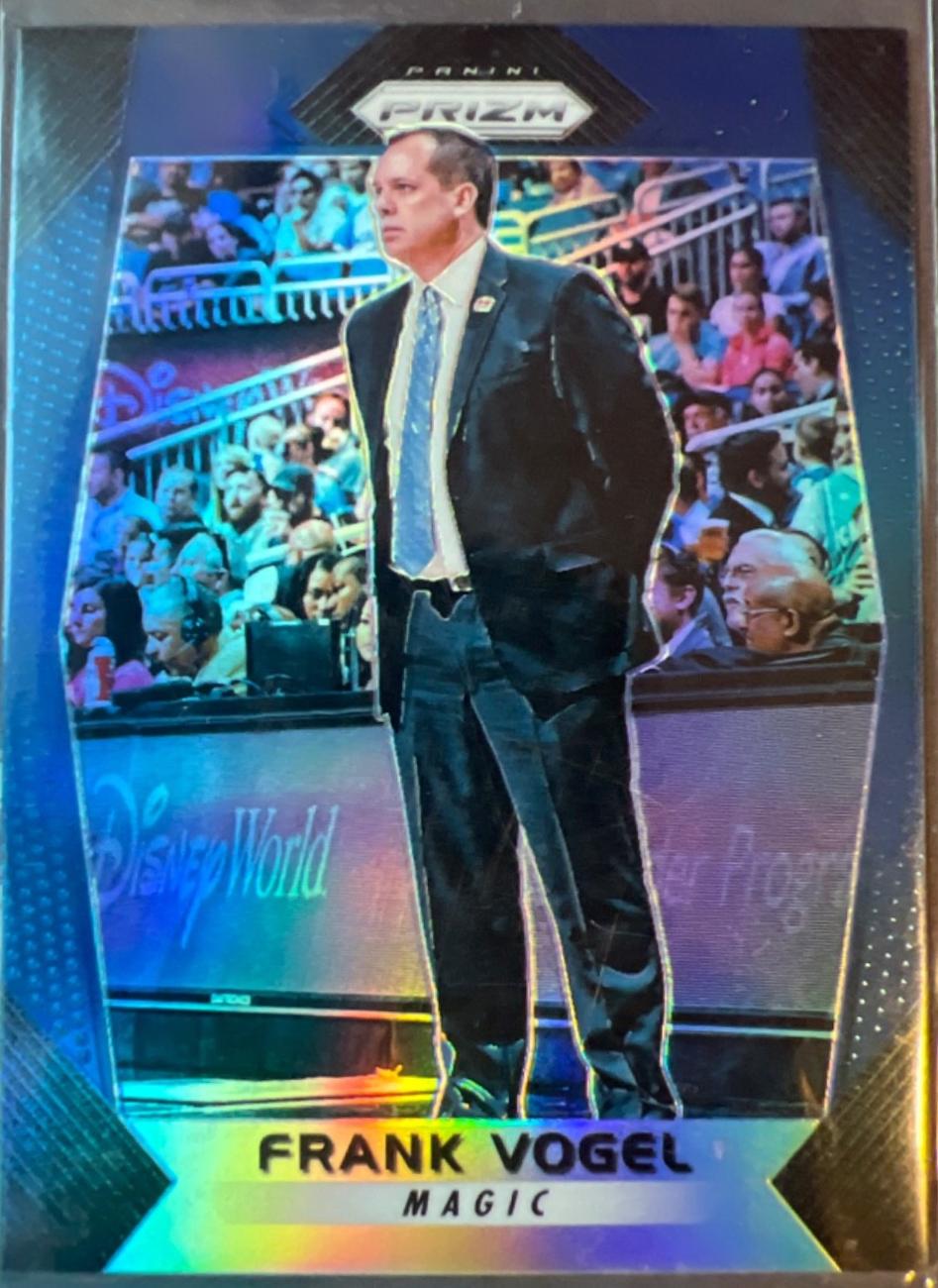 Frank Vogel [Blue Prizm] #80
