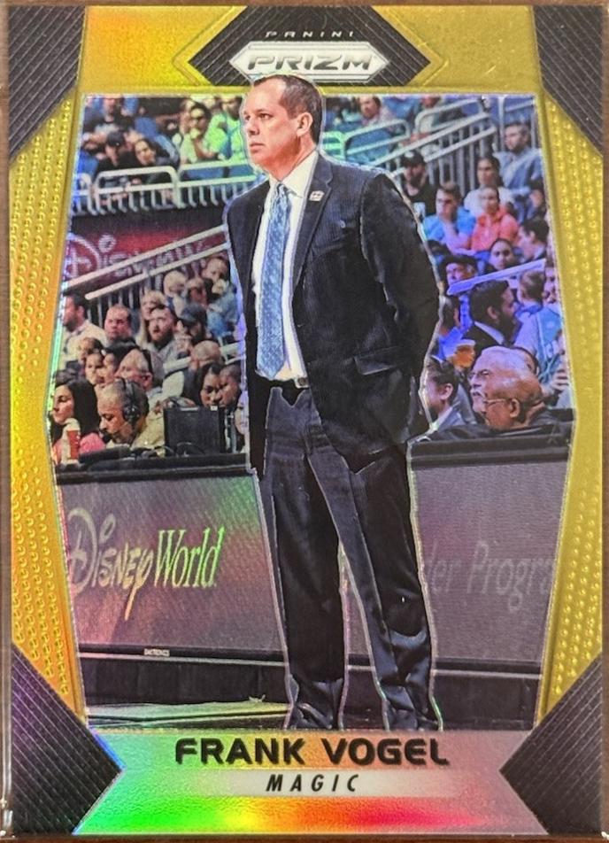 Frank Vogel [Gold Prizm] #80
