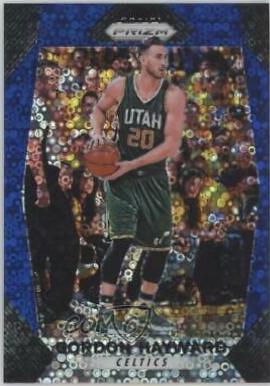 Gordon Hayward [Fast Break Prizm Blue] #15