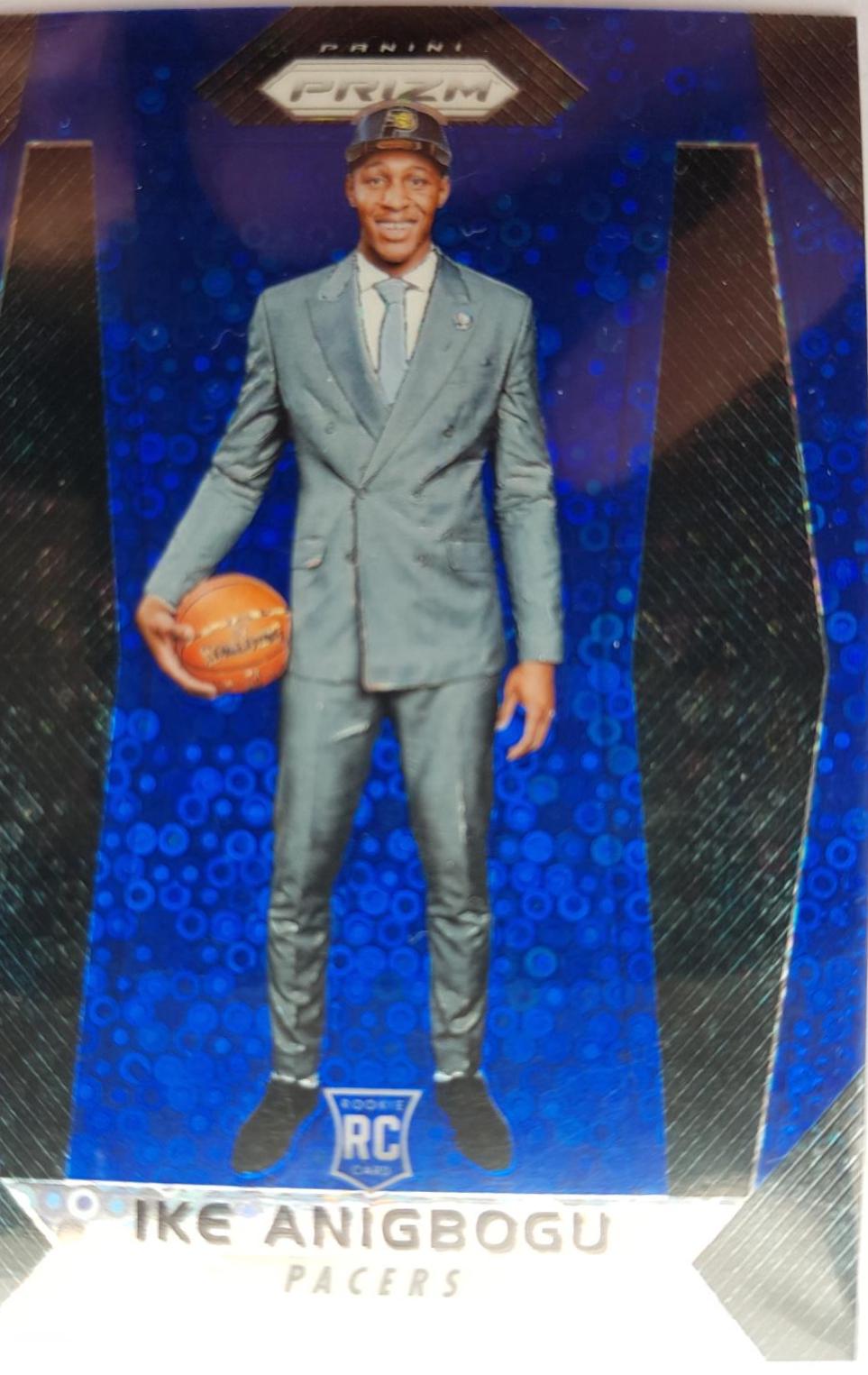 Ike Anigbogu [Fast Break Prizm Blue] #226