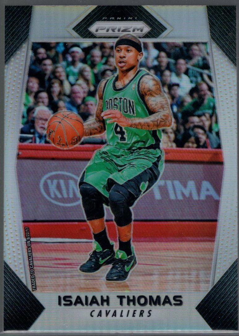Isaiah Thomas Silver Prizm #12